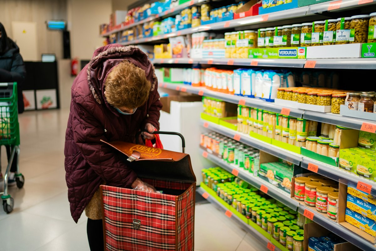 Produits faibles en graisses variés sur une table